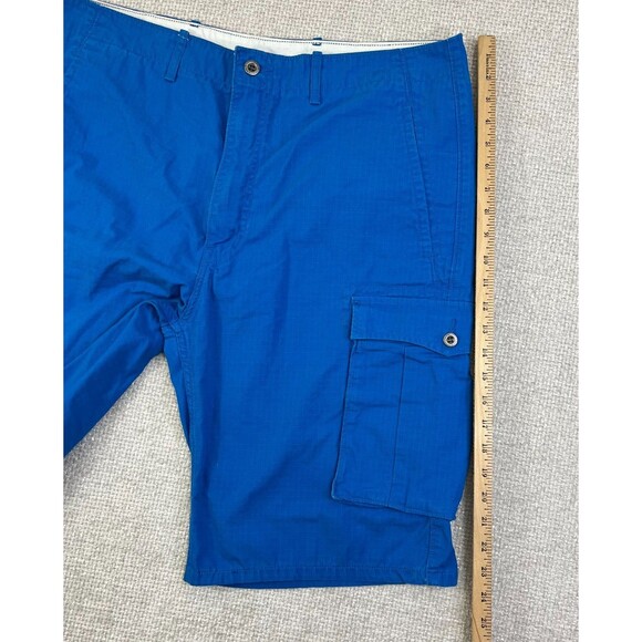 Levi's Cargo Shorts Men's 38 Ripstop Blue Cotton 38x11 Outdoor Hiking Utility - Picture 9 of 10